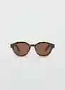 Gafas de Sol Dani Chocolate Talla 99 Mujer Mango