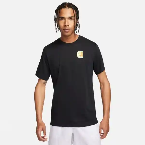 Nike Camiseta Nkct Tee Open Sp24 Para Hombre Negro Talla M