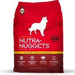   Nutra Nuggets  Alimento Para Perro Lamb Meal & Rice 15 Kg 