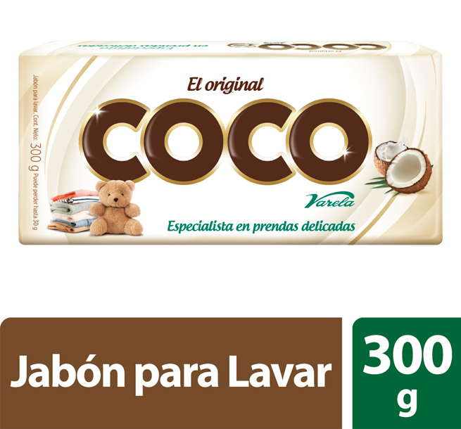 Coco Varela Jabón para Lavar 300 g