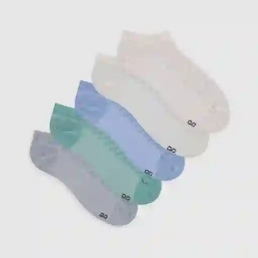 Media Tobillera Con Algodón Masculino Murtye X6 Gef Talla 10-12