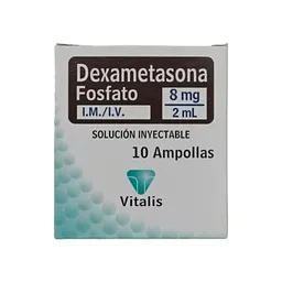 Vitalis Dexametasona Fosfato Solución Inyectable (8 mg)