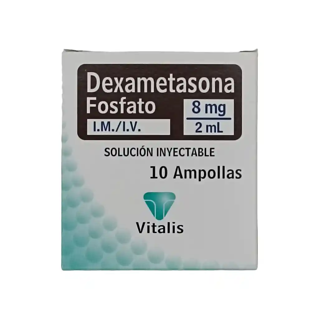 Vitalis Dexametasona Fosfato Solución Inyectable (8 mg)
