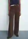 Jean Elise Chocolate Talla 34 Mujer Mango