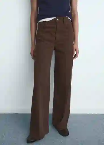 Jean Elise Chocolate Talla 34 Mujer Mango