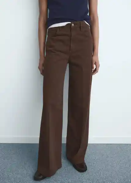 Jean Elise Chocolate Talla 34 Mujer Mango