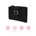 Cartera Para Mujer Hebilla Negro Miniso