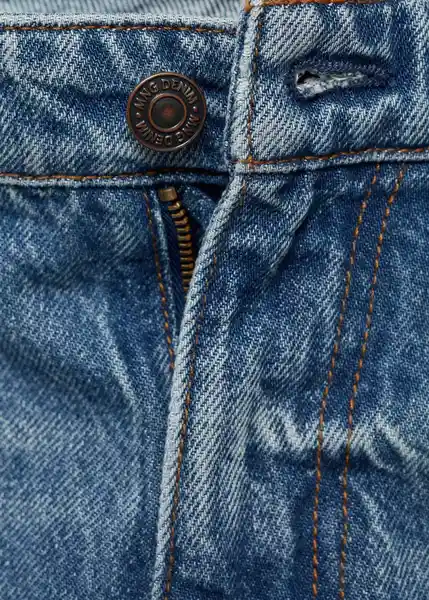 Jean Bob Tejano Oscuro Talla 40 Hombre Mango