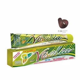 Visalia Tinte Sin Amoniaco Chocolate Medio No. 7.36 60 g