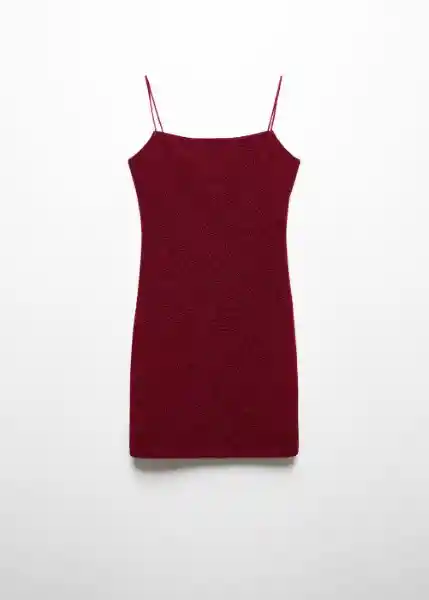 Vestido Xlima Fucsia Talla XS Mujer Mango