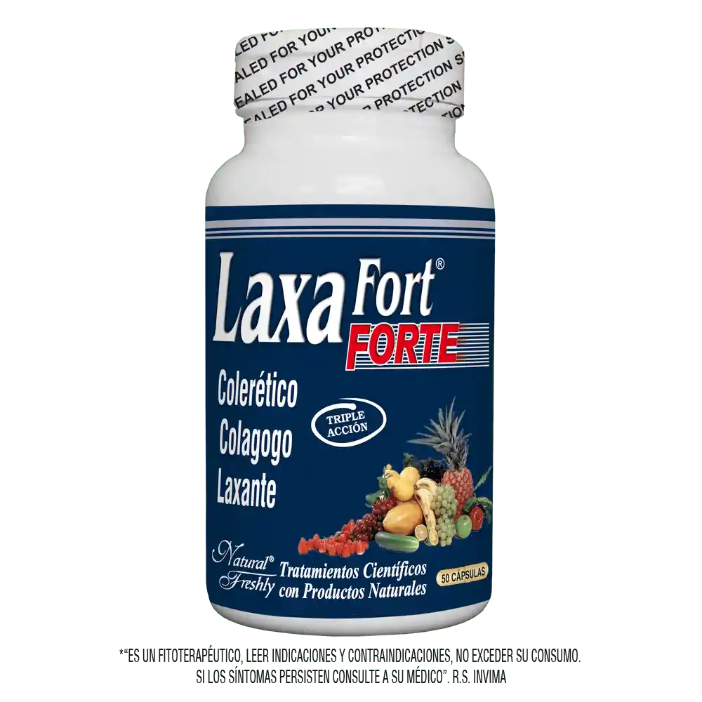 Laxafort Forte Laxante Natural Triple Acción