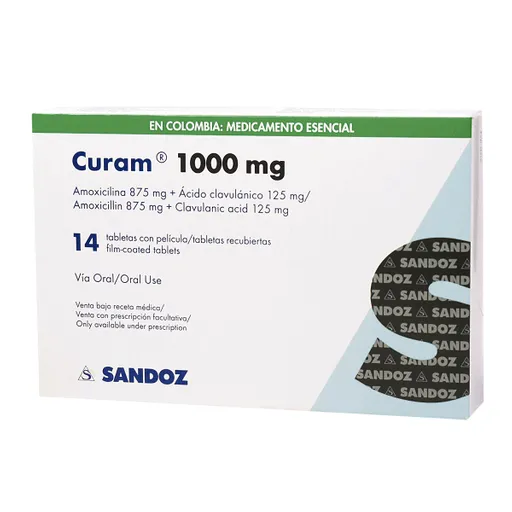 Curam (1000 mg)
