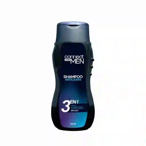 Connect For Men Shampoo Anticaspa 3 en 1