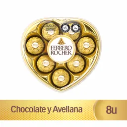 Ferrero Rocher Chocolates en Estuche de Corazón