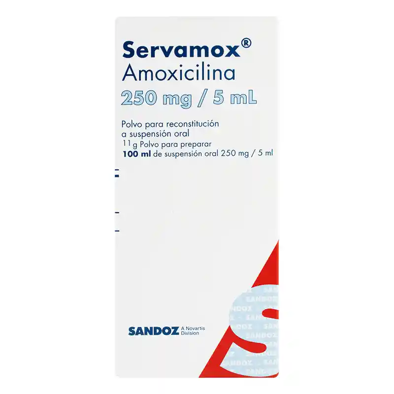 Servamox Suspensión (250 mg)
