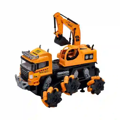 Climbing Excavadora Remoto Control Work