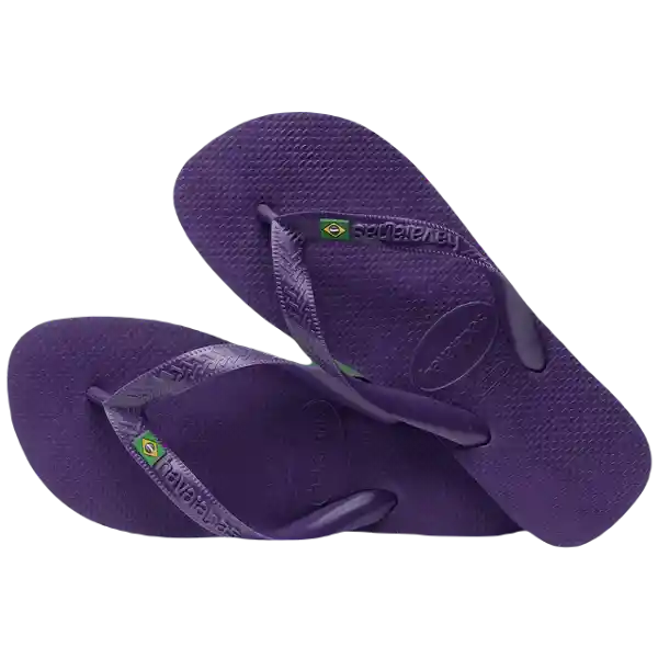 Sandalias Brasil Púrpura Nuevo Talla 38 4000032 Havaianas