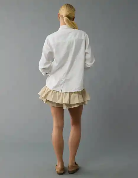 Camisa Mujer Blanco Talla: MEDIUM 6127100 American Eagle