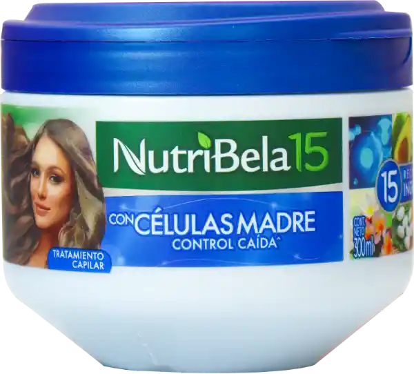 Nutribela Tratamiento Capilar 15 con Células Madre Control Caída