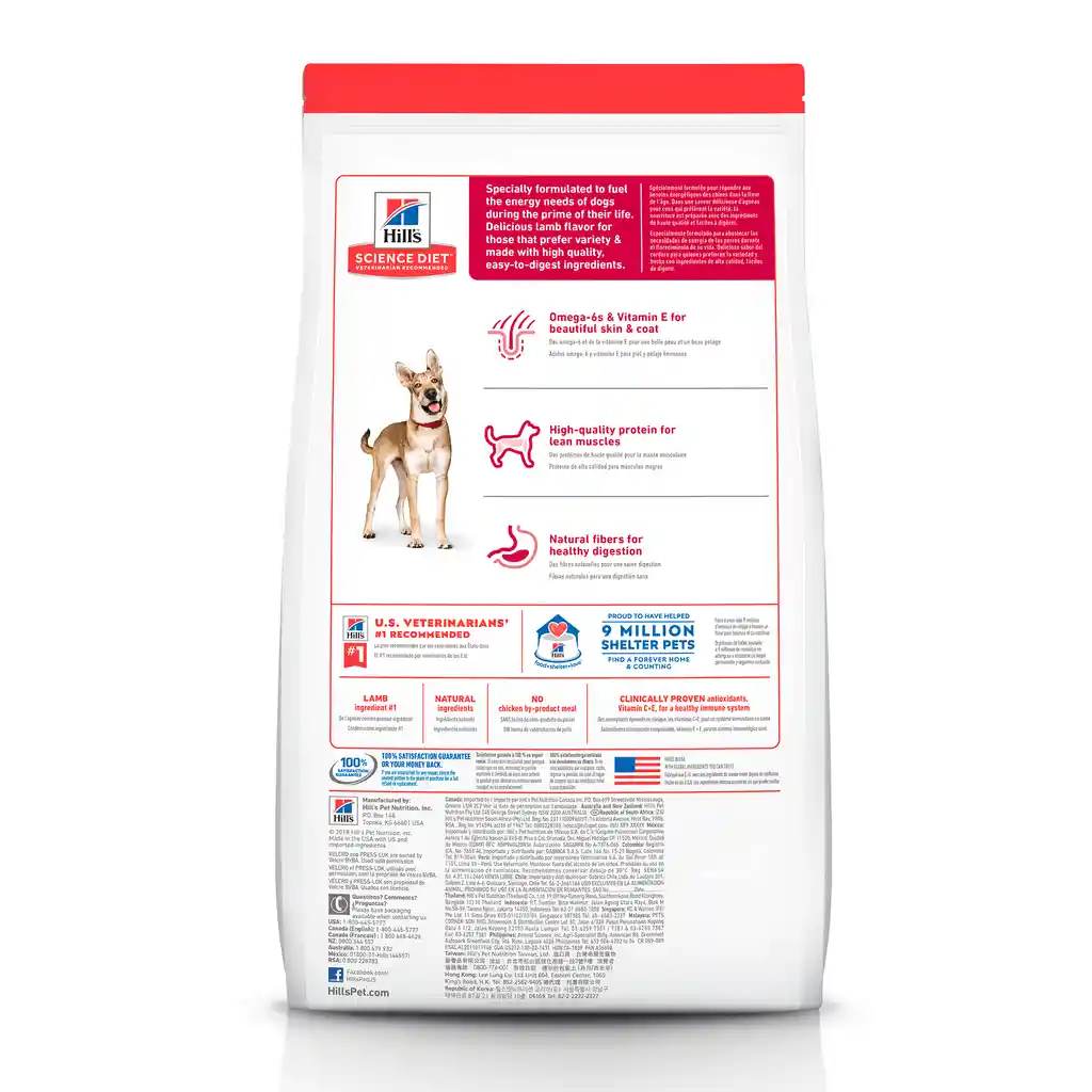 Hills Alimento Para Perro Adulto 35 Lb