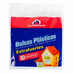 Olimpica Bolsas Plasticas Para Basura Extra Fuertes Tipo Apartamento