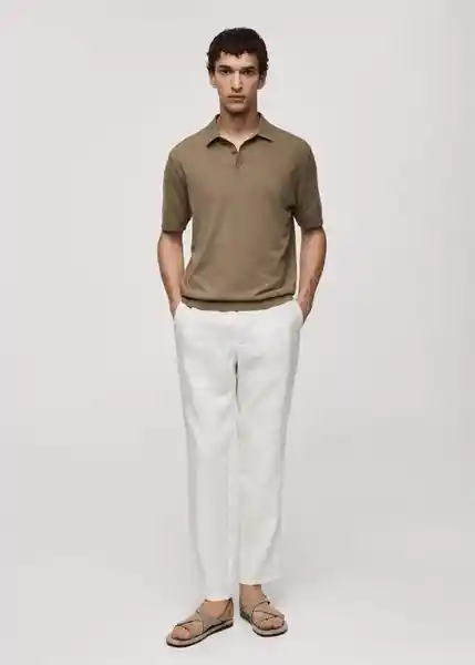 Polo Ares Topo Talla XXL Hombre Mango