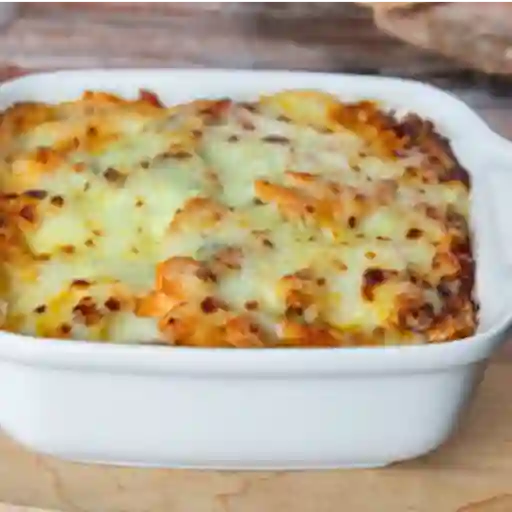 Lasagna de carne y champiñones 