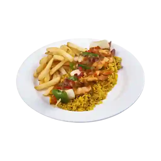 Brochetas de Langostinos X 10