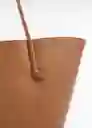 Bolso G Rodri Camel Talla 99 Mujer Mango