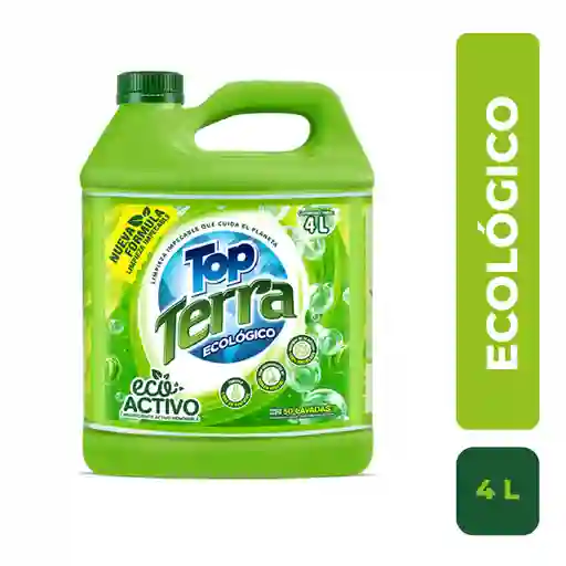 Top Terra Detergente Líquido 4 L