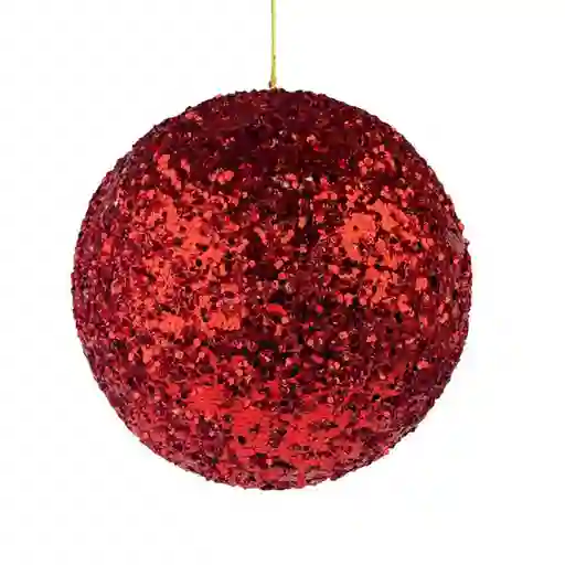 Bola Decorativa Rojo Con Detalles 1301900811 Finlandek