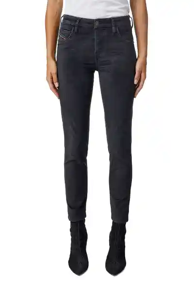 Diesel Jean Babhila Para Mujer Gris Talla 28