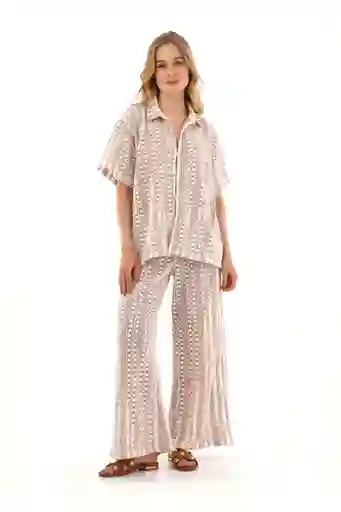 Pantalón Harlow Multicolor Talla XS Mercedes Campuzano