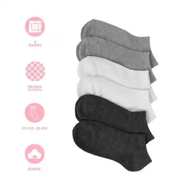 Calcetines de Algodón Para Mujer Miniso