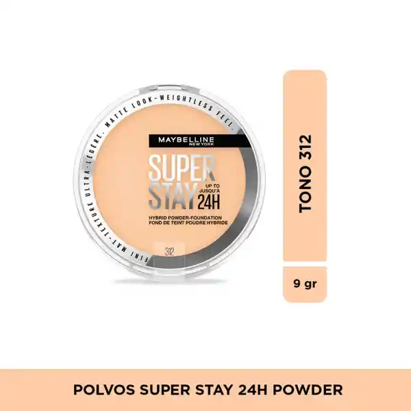 Polvo Compacto Maybelline SuperStay 24 hr 312