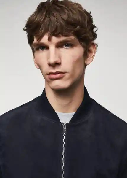 Chaqueta Bero-I Navy Talla M Hombre Mango