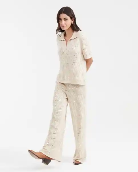 Camiseta Polo Comfy Caqui Fango Medio Talla S Chevignon
