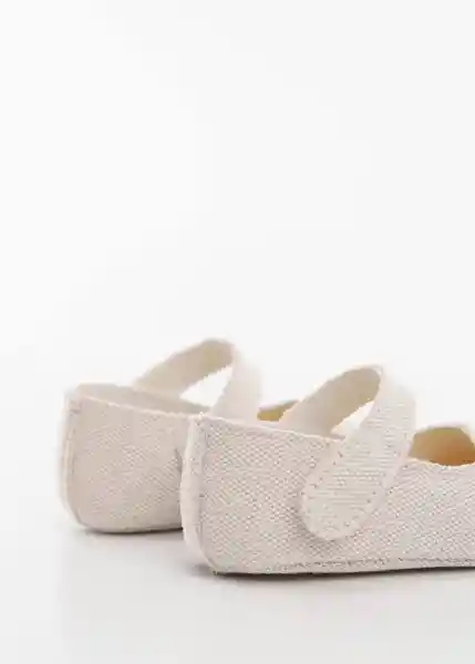 Zapatos Manuela Niños Beige Talla 17 Mango