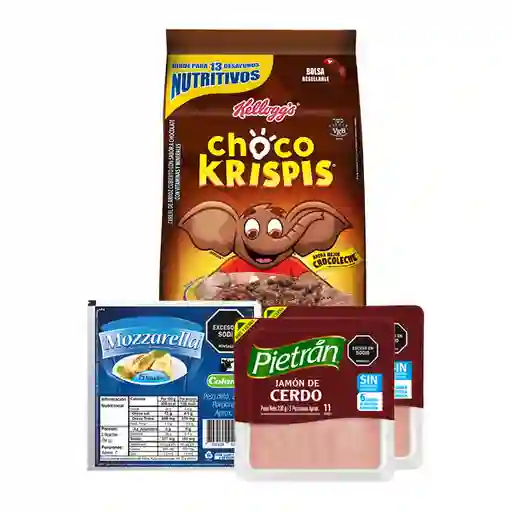 Combo Choco Krispis Cereal de Arroz Sabor a Chocolate + Colanta