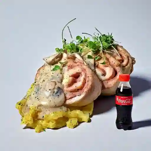 Combo Chicken Roll + Coca Cola Original 200 ml