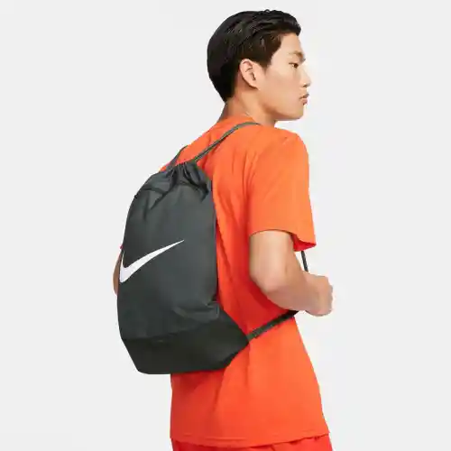 Nike Tula Brsla Drawstrng 9.5 Gym de Hombre Gris 18 L