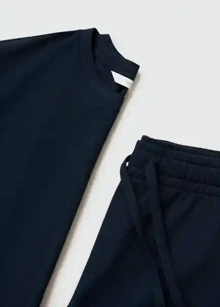 Pijama Pack Sleep Navy Talla L Hombre Mango