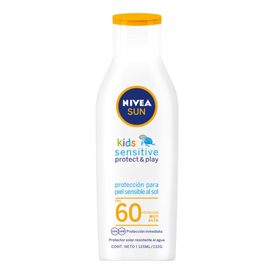Nivea Protector Solar Sun Kids Fps 60 125 ml