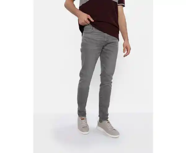 Jean Athletic Skinny Hombre Gris Talla 32 x 32 American Eagle