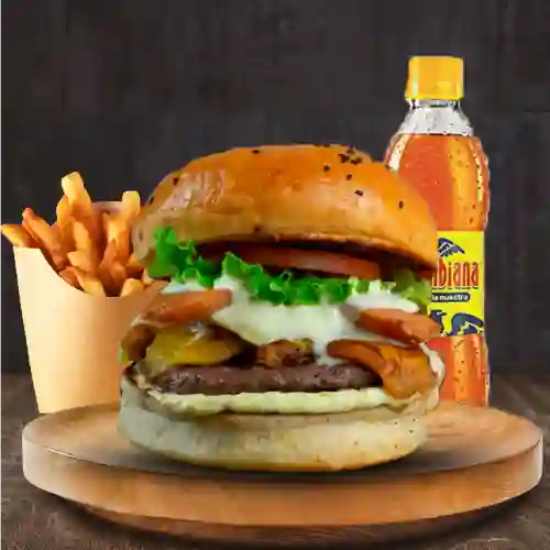 Burguer Costeña en Combo