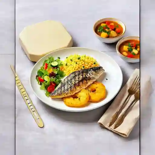 Filete de Robalo Asado O Finas Hierbas