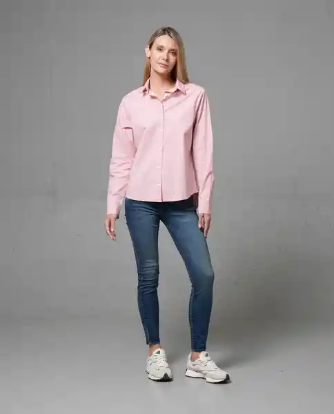 Camisa Mujer Rosa M 210g104_ros151611 Rifle