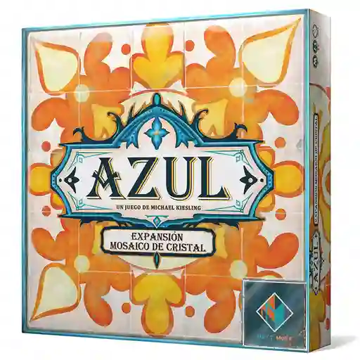 Azul Mosaico De Cristal Juego De Mesa