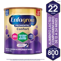 Enfagrow Alimento Lácteo Promental Confort Etapa 2 800 g
