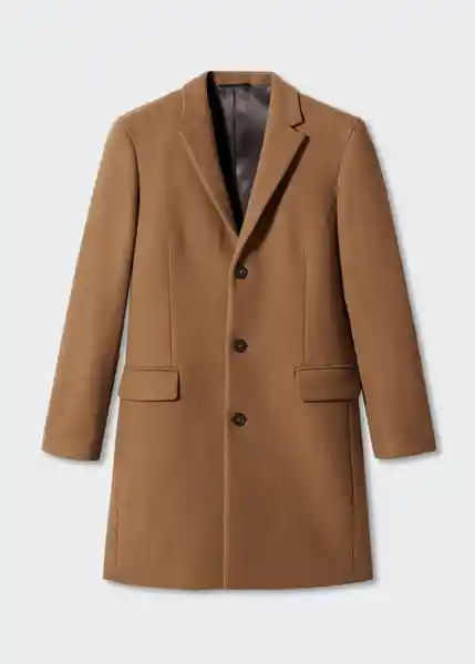 Abrigo Arizona Camel Talla M Hombre Mango